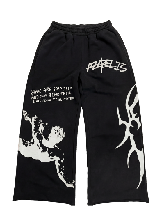 Fallen Angel Black Sweats